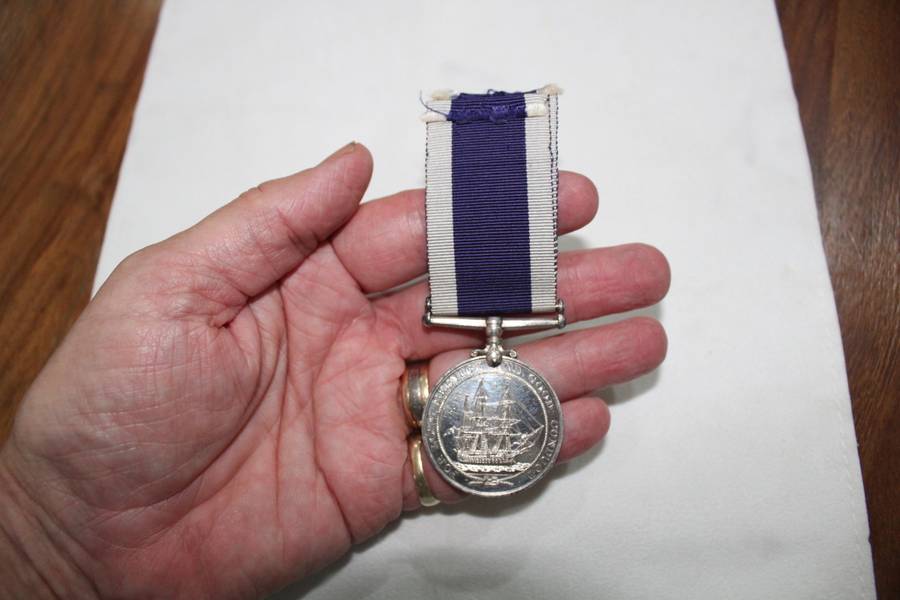 FOR ErrSrr1617 ONLY - Royal Navy  Long Service and Good Conduct medal