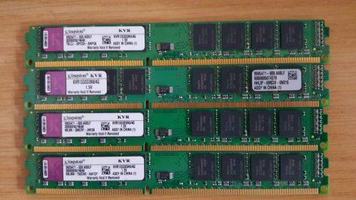 16GB Kingston (4x4GB) 240-Pin DDR3 SDRAM DDR3 1333 Ram