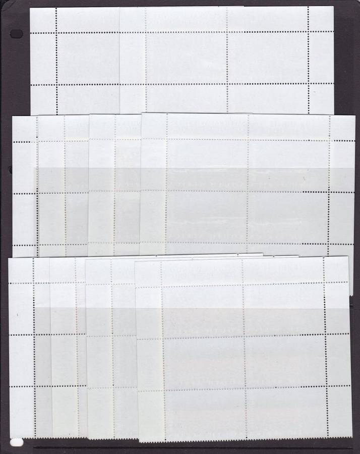 RSA: 2001 Natural Wonders - Full Set of 10 Control Blocks of Six + FDC's High Cat SACC1439/48 R1440