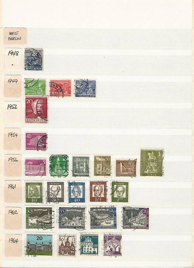 GERMANY: 1872 - 1994 LIGHTHOUSE ALBUM 16 Page (32 side) Mint & Used Full & Partial Sets. Great Cat!