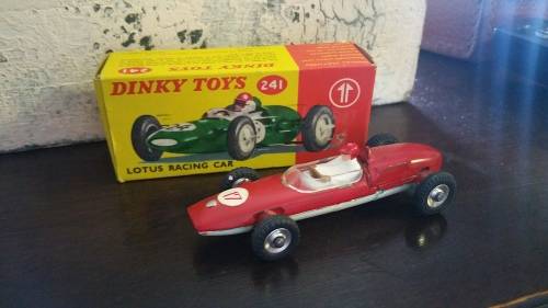 DINKY TOYS 241 LOTUS RACING CAR in original box