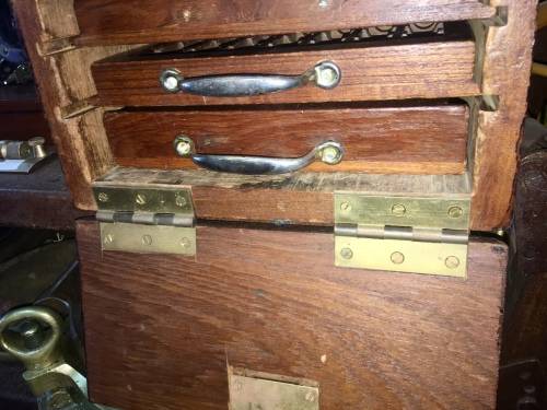 Vintage Wooden Change Drawer