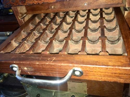 Vintage Wooden Change Drawer