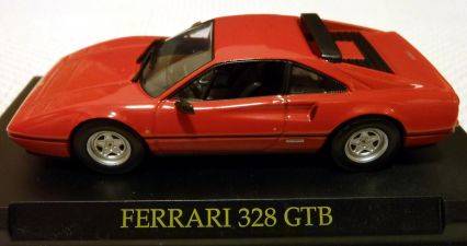 FERRARI 328 GTB 1985 1:43 DIE CAST