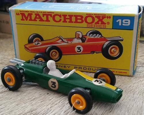 Matchbox No. 19 # Lotus Racing Car No. 3 # Mint Boxed