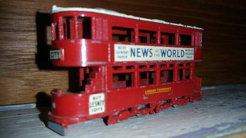 LONDON TRANSPORT MATCHBOX TOY BUS - Made in England by Lesney