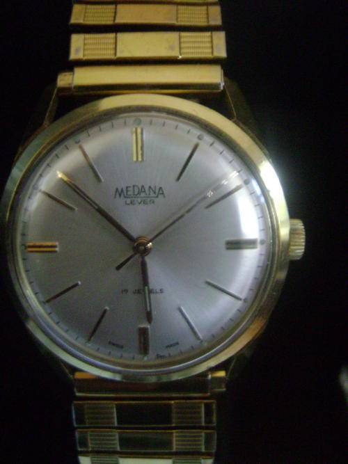 MEDANA LEVER MENS SWISS WATCH