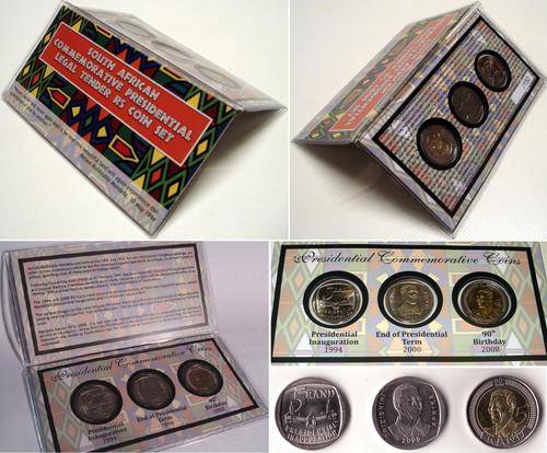 Presidential Nelson Mandela R5 Coin Set