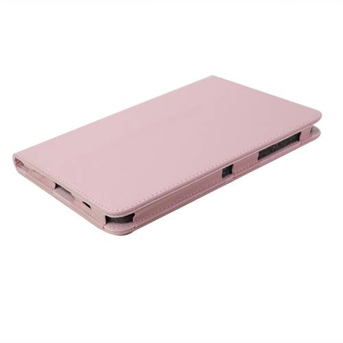 Simple Leather Case for Samsung P6800/Galaxy Tab 7.7 -Pink