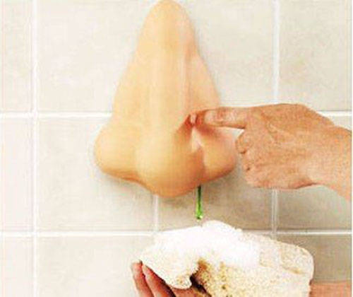 New Novel Product Nose Lotion Botton And Bath Shampoo Shower Gel Bottle , CRAZY!!