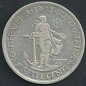 1941 - Shilling /  1/- .  - VF condition as per scan.