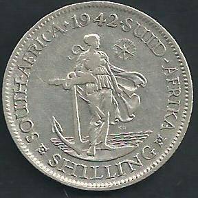 1942 - Shilling /  1/- . - VF condition as per scan.