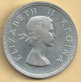 1958 - Two and a Half Shillings / Half Crown. - VF condition as per scan.