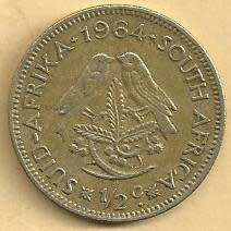 1964 - Half Cent /  1/2c . - VF condition as per scan.