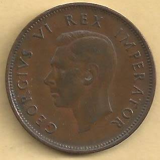 1942 - Half Penny /  1/2d . - VF condition as per scan.
