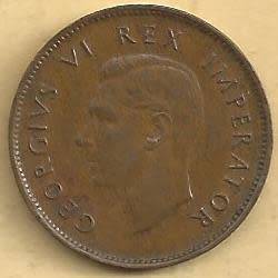 1945 - Quarter Penny / Farthing. - EF condition as per scan.