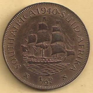 1940 - Half Penny /  1/2d . - VF details as per scan.