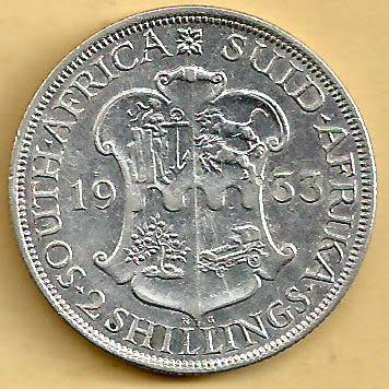 Scarce 1933 - Two Shillings / Florin. - VF condition as per scan.