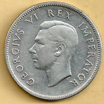 Rare 1939 - Two Shillings /  2/- . - VF condition as per scan.
