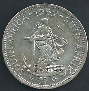 Beautiful 1952 - Shilling /  1/-  - as per scan