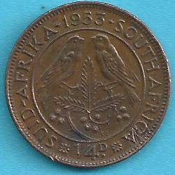 1953 - Quarter Penny / Farthing - as per scan.