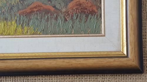 Original Oil  Landscape by E A Appelgryn (SA)