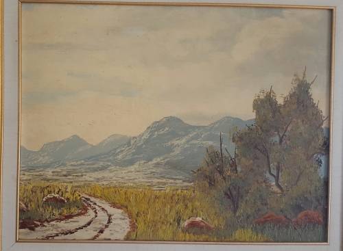 Original Oil  Landscape by E A Appelgryn (SA)