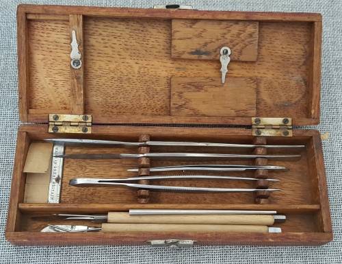 Vintage Boxed  Medical Dissection Kit