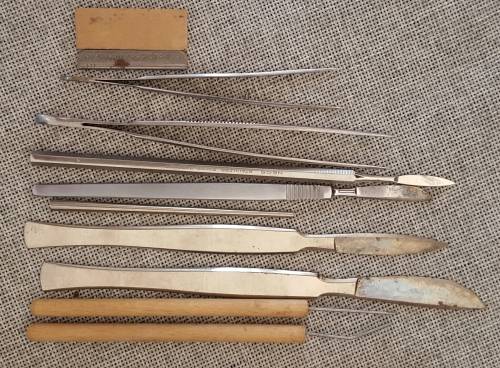 Vintage Boxed  Medical Dissection Kit