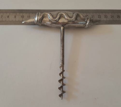 CARROL BOYES PEWTER CORKSCREW