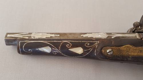 Ornamental Replica Flintlock Pistol