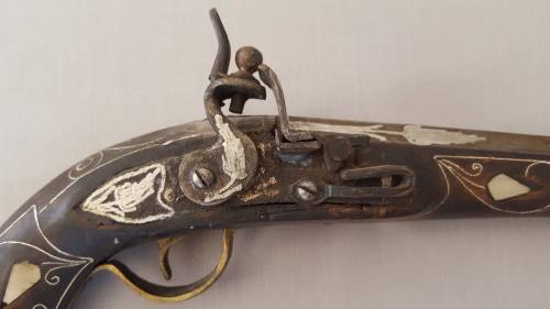 Ornamental Replica Flintlock Pistol