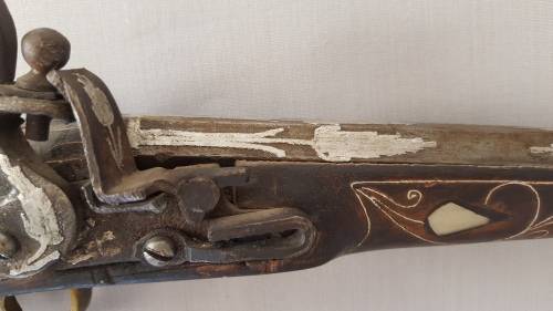 Ornamental Replica Flintlock Pistol