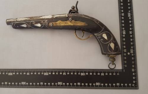 Ornamental Replica Flintlock Pistol
