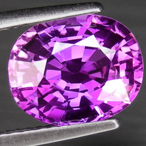 ULTRA BRILLIANT AAA+ RICH  ADAMANTINE PURPLE CEYLON SAPPHIRE!  4.800CTS