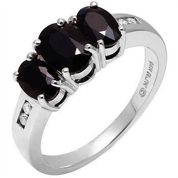 STUNNING 14K SOLID WHITE GOLD CEYLON SAPPHIRE AND DIAMOND RING! VALUE: R17'219.00