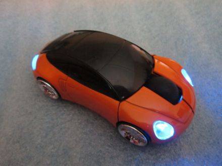 Optical USB Wireless Car Mouse for PC