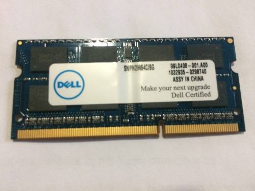 8GB Dell/Kingston Ram DDR3