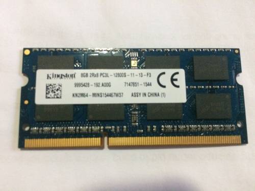 8GB Dell/Kingston Ram DDR3