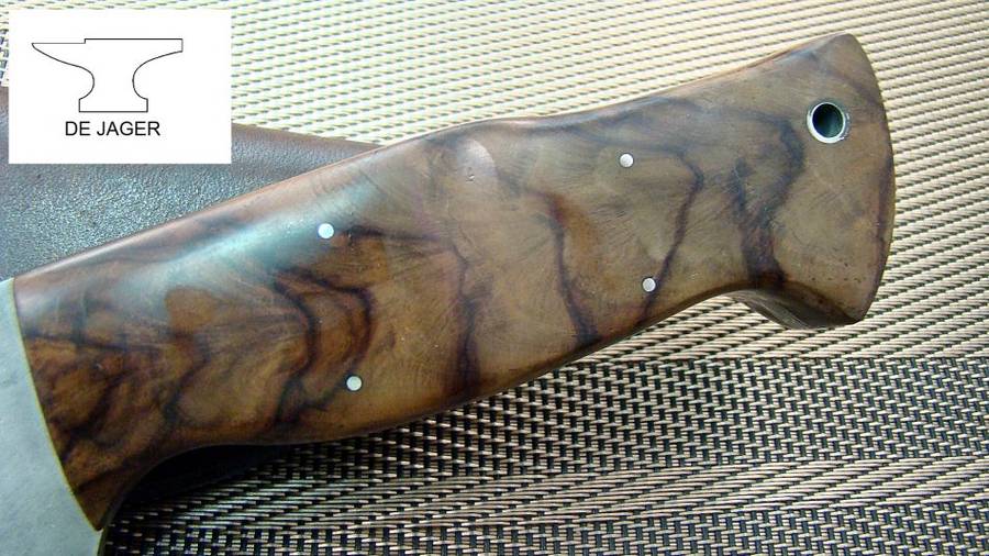 Handmade Knife , Plough Disc , Cocobolo handle