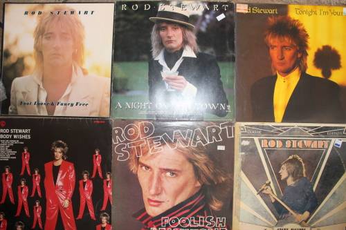 ROD STEWART LP BUNDLE