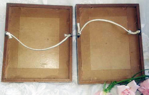 SET OF TWO  VINTAGE PRINTS OF OLD MASTERS, FRAMED BEHIND GLASS