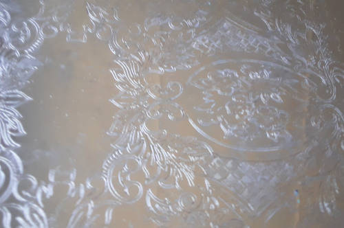 VINTAGE, AND PRETTY....SILVER PLATED TRAY IN VERY GOOD CONDITION