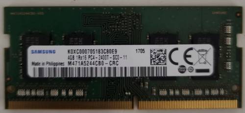 Samsung 4GB 2400Mhz DDR4 SO-DIMM
