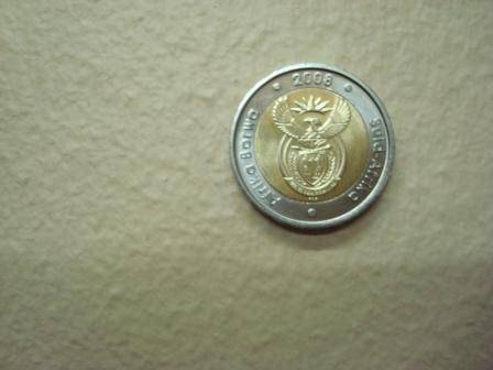 RARE ***** Nelson Mandela 90year Birthday *** 5rand 2008 New!!!!!