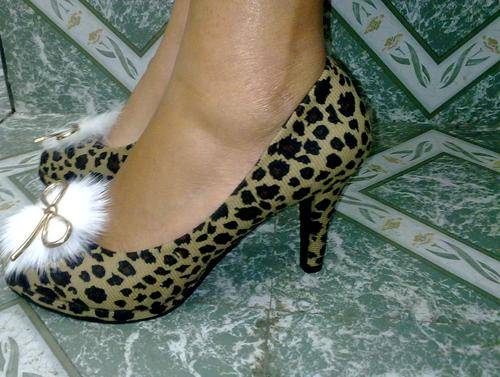 STYLISH LEOPARD PRINT HEELS !!! SIZES 3-6 ** ONLY FROM DOCTORNERO!!!