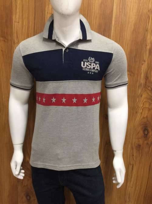US POLO ASSN PIQUE GOLFER SLIM FIT SIZE MEDIUM!!!!!!!!!! MARKET PRICE R999.99