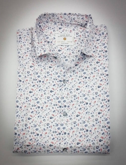 Z A R A  ORIGNAL L/S COTTON SHIRT SLIM FIT SIZE MEDIUM (40) !!!!!! FACTORY OVER RUNS