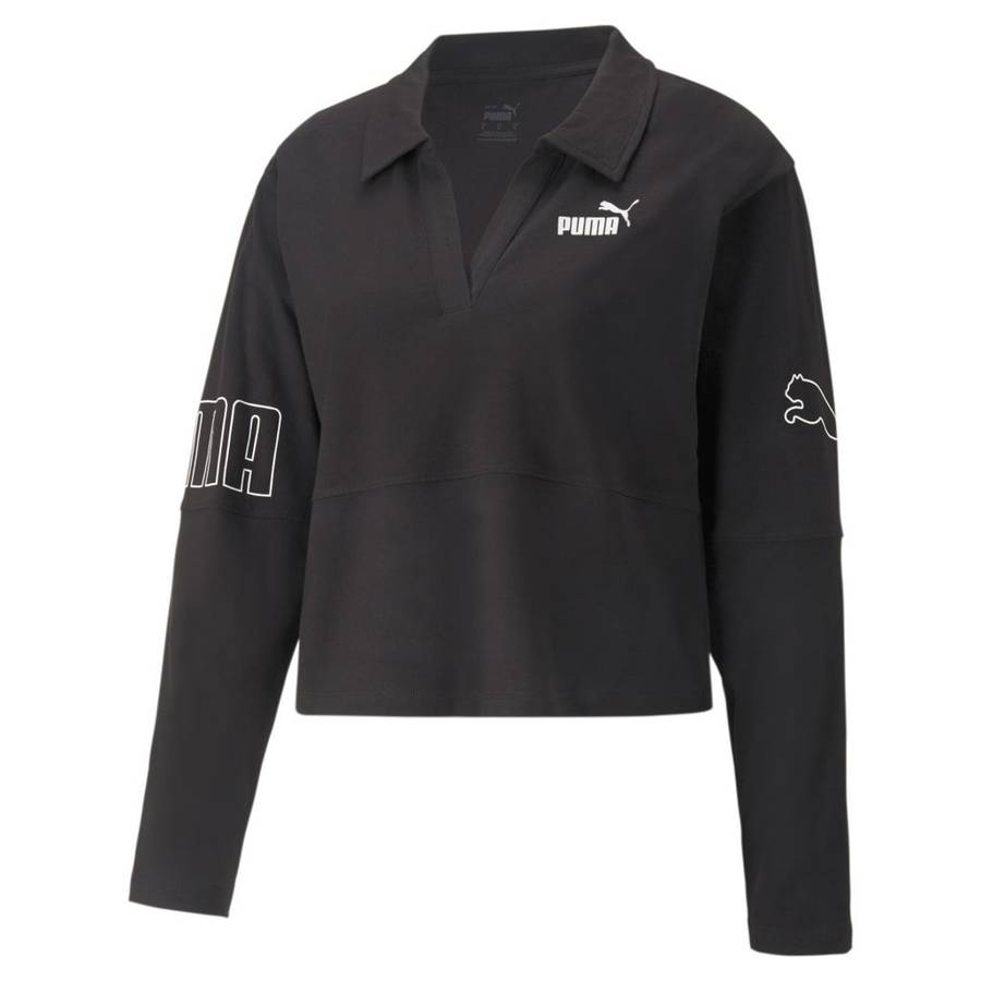 Puma Power L/S Top For Women Size Medium