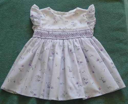 Smocked Baby-Toddler Cotton Dress